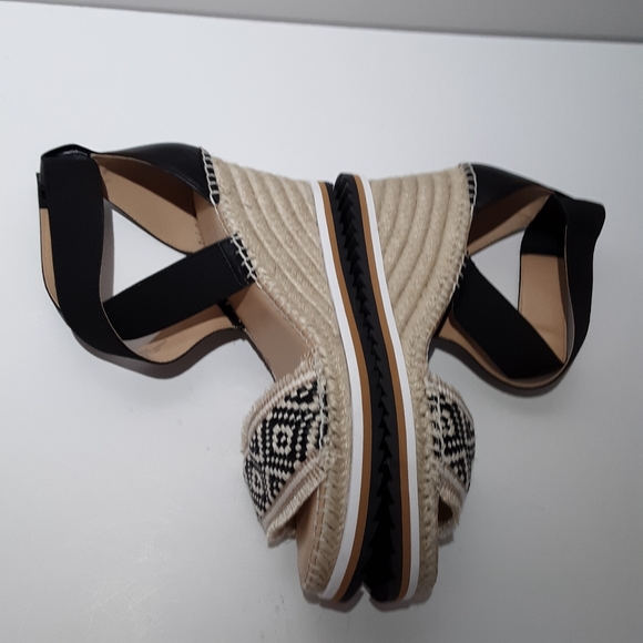 Tommy Hilfiger wedge espadrille sandals - Picture 4 of 7